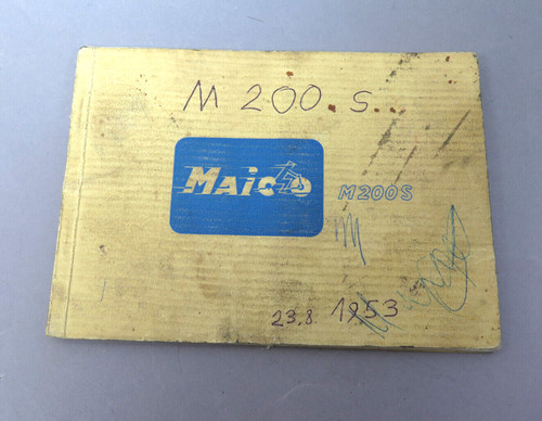 Betriebsanleitung maico 200s - maico,