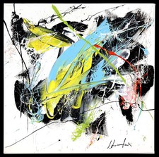 Silvio Formichetti Acrilico su tela 40x40 2022