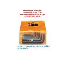 SERIE DI 11 CHIAVI A BRUGOLA