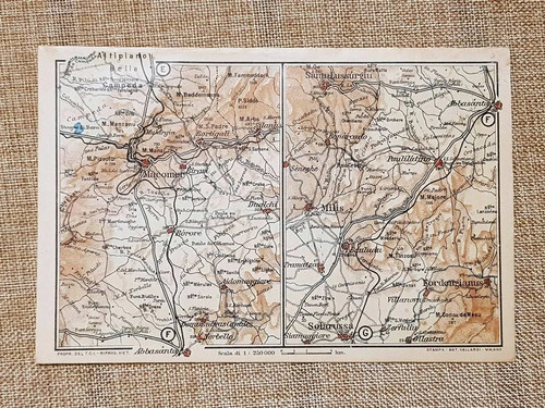 Carta geografica cartina del