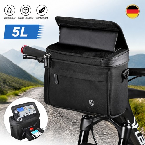 Borsa manubrio nera 5l - manubrio,