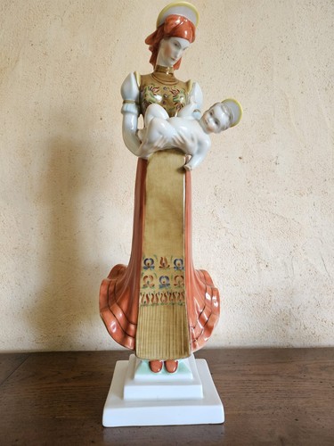 Herend madone enfant - herend, l'enfant