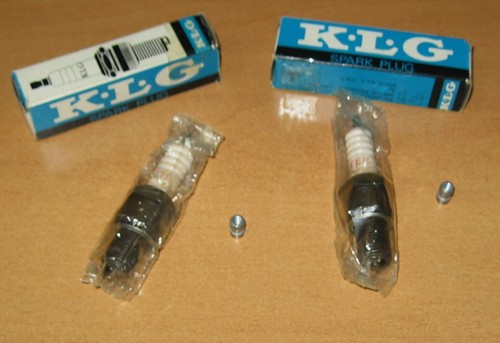 Klg fe75 2 candele vintage - klg,