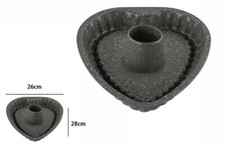 x Tortiera Ciambella Forma Cuore Stampo Teglia Dolce Torte Antiaderente dfh