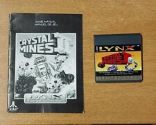 CRYSTAL MINES 2 ATARI LYNX SOLO CARTUCCIA E MANUALE CONSEGNA 24/48H CON BRT