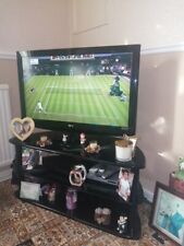 Supporto TV LCD 32 pollici usato e nero buone condizioni di lavoro