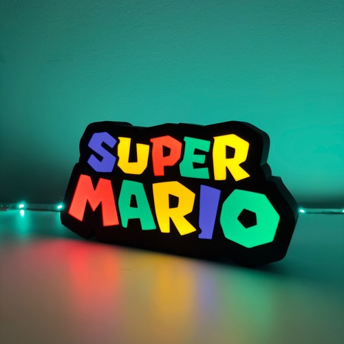 Lampada led super mario - led,