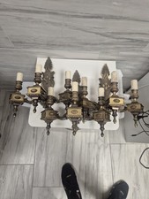 3 applique Vintage In Ottone