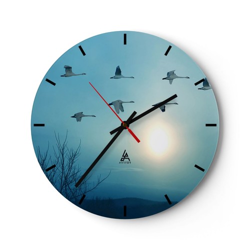 Orologio parete vetro - parete,