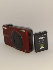 Nikon Coolpix P6000 13,5 megapixel fotocamera digitale compatta (rosso) funzionamento confermato