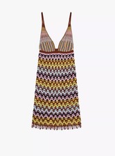 Mini abito Zara multicolore in