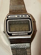 CASIO 82 H105 RARO OROLOGIO MELODIA ACCIAIO INOX OROLOGIO MELODIA RARO VINTAGE CASIO