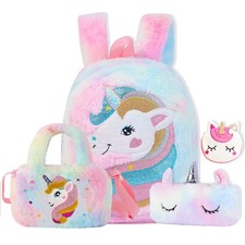 HOAQPPOY Unicorno Zaino Scuola