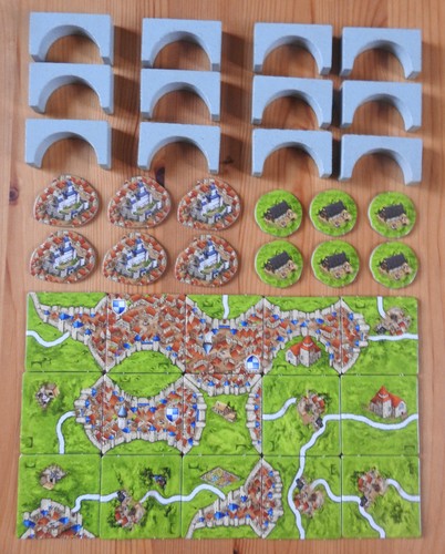 Carcassonne castelli e ponti - -,