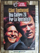 una calibro 20 per lo specialista	dvd	film poliziesco clint eastwood nuovo