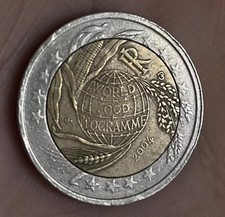 2 euro moneta rara world food programme 2004 da collezione