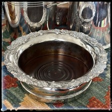 Sottobicchiere piatto argento