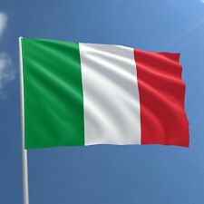 Bandiera ITALIA Italiana 150x90 nazionale tricolore con passante per asta estern