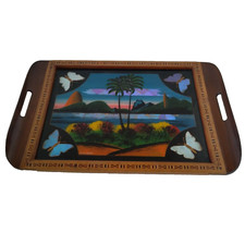 Grosso vassoio vintage di