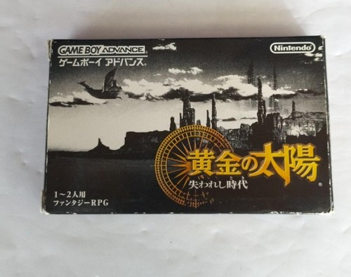 Scatola gba golden sun - golden,