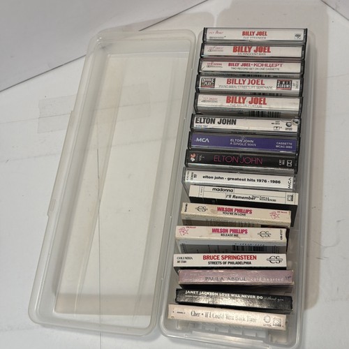 Lot cassette tapes - 16,