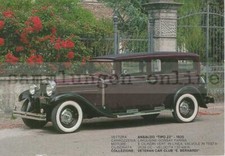 ANSALDO "Tipo 22" 1930 postcard Postkarte AK PK Automobile Oldtimer