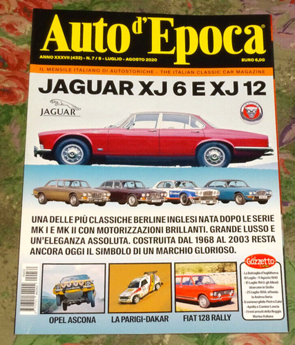 Auto epoca luglio agosto - auto, d'epoca