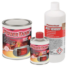 POWER TANK  TRATTAMENTO SERBATOIO AUTO KIT GRANDE RIPARA PROTEGGI ANTIRUGGINE