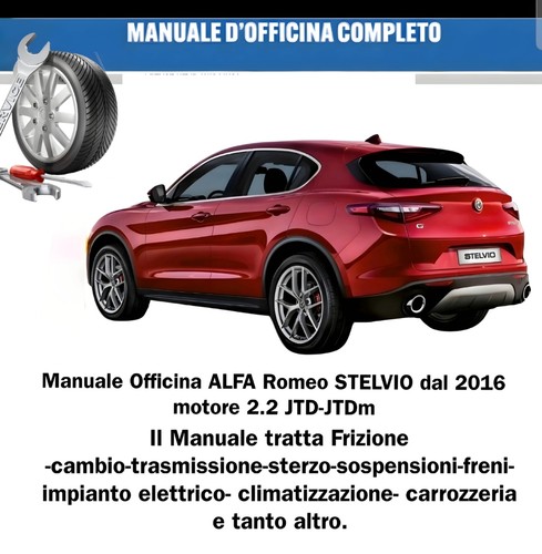 Manuale officina italiano - officina, alfa