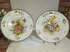 RONZAN & CECCHETTO COPPIA PIATTI VECCHIA BASSANO DIAM 21 INTEGRI REGALO ELASTICI