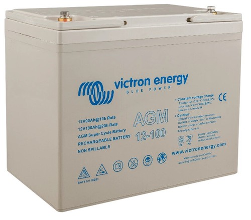 Batteria agm 12v victron - batteria,