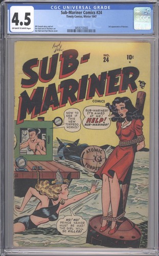 Sub mariner comics - 24, cgc