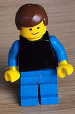 Lego pln068 uomo busto nero