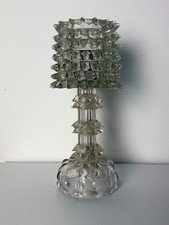 Lampada da tavolo in vetro di