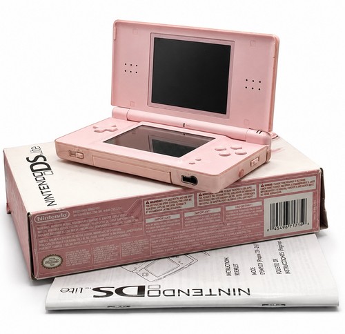 Nintendo lite rosa completo - nintendo,