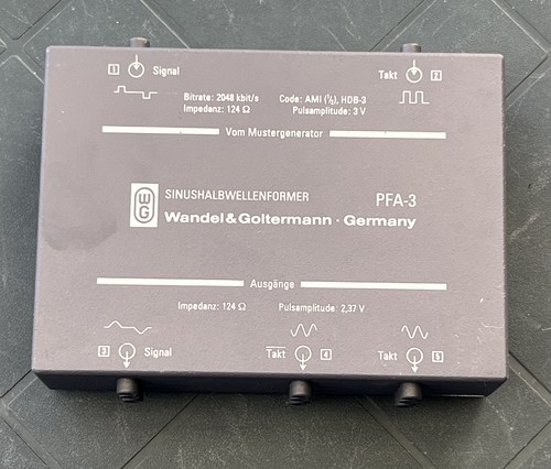 Wandel goltermann pfa 3 - wandel, pfa-3