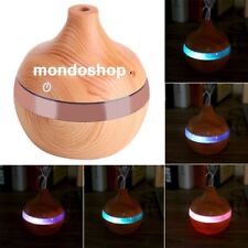 DIFFUSORE DI AROMI UMIDIFICATORE AROMATERAPIA OLI ESSENZIALI 300ML