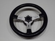 MOMO VOLANTE IN PELLE CON MOZZO E CLACSON MARZO 1978 FIAT 124 SPORT SPIDER (ST)