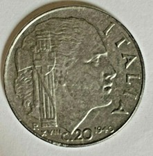 MONETE CIRCOLANTI ITALIA 20
