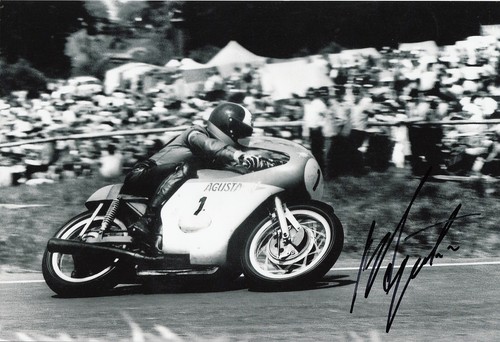 Giacomo agostini foto firmata - foto,