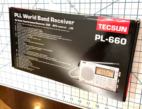 Tecsun 660 lw sw - pl-660, am/fm/lw/sw/air