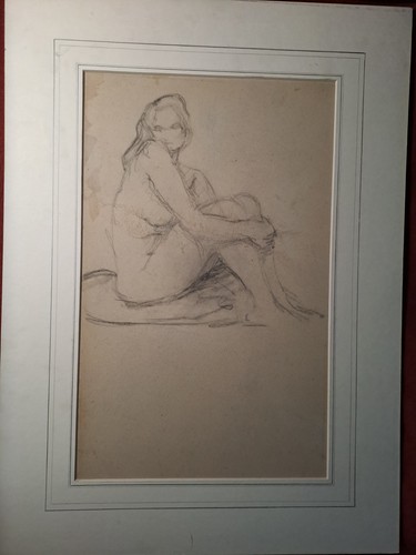 Disegno antico matita su - disegno, antico.