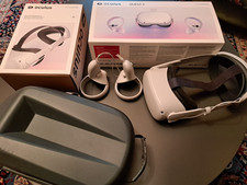 Meta Oculus Quest 2 256GB + Elite Strap con Batteria + Controller + Custodia