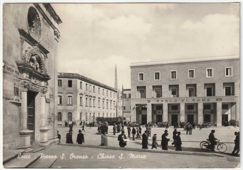Lecce piazza oronzo - piazza,
