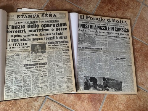 Raccolta giornali guerra - giornali, di