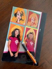 foto stampa originale, carta chimica,  di PAOLA E CHIARA con Barbie Andy Warhol