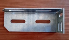 Staffe in lamiera zincata cm.20x7,8x5,5 -spessore 3 mm. 10 pezzi-vedi descrizion