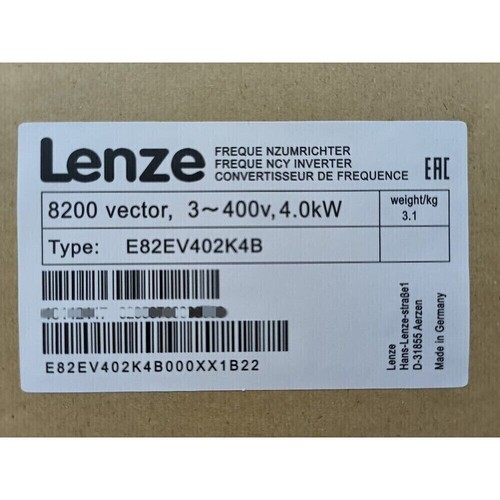 Lenze new e82ev402k4b - lenze,