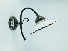 Burnished Brass Sconce Lamp