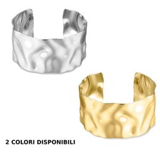 Bracciale rigido donna Sagapo in acciaio lucido diversi modelli disponibili